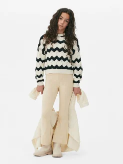 Outlet Ausgestellte Jersey-Leggings Kinder Hosen Und Leggings