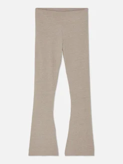 Sale Ausgestellte Leggings Mit Hohem Bund Damen Hosen Und Leggings