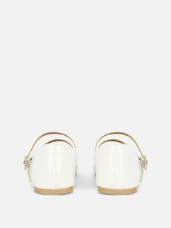 Ballerinas Mit Doppelriemchen Kinder Flache Schuhe