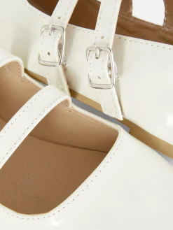 Ballerinas Mit Doppelriemchen Kinder Flache Schuhe