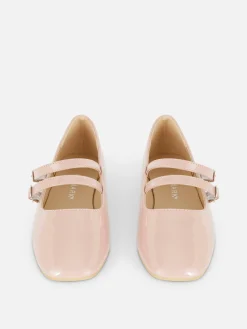 Online Ballerinas Mit Doppelriemchen Kinder Flache Schuhe