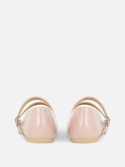 Online Ballerinas Mit Doppelriemchen Kinder Flache Schuhe
