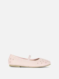 Online Ballerinas Mit Laser-Cuts In Sternenform Kinder Flache Schuhe