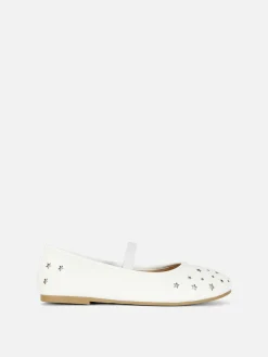 Sale Ballerinas Mit Laser-Cuts In Sternenform Kinder Flache Schuhe