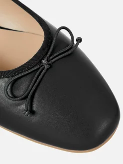 Sale Ballerinas Mit Schleife Damen Flache Schuhe
