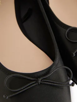 Sale Ballerinas Mit Schleife Damen Flache Schuhe