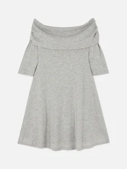 Sale Bardot-Minikleid Damen Kleider