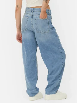 Clearance Barrel-Jeans Damen Jeans
