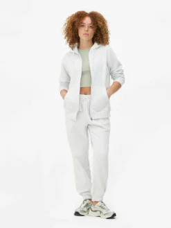 Clearance Basic Kapuzenpullover Mit Reißverschluss Damen Loungewear|Hoodies Und Sweatshirts