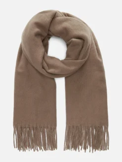 New Basic-Fransenschal Damen Mützen, Handschuhe Und Schals