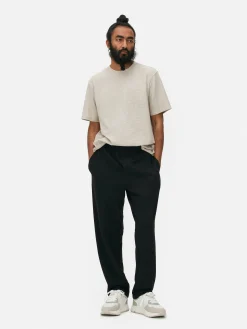 Outlet Basic-Jogginghose Mit Geradem Bein Herren Jogginghosen