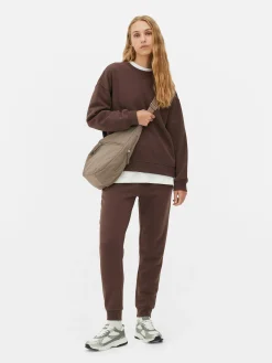 Hot Basic-Sweatshirt Mit Rundhalsausschnitt Damen Hoodies Und Sweatshirts