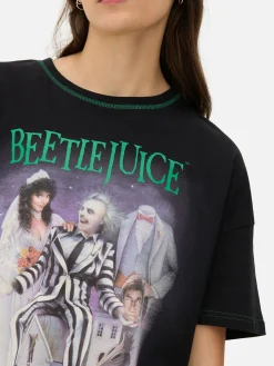 Clearance „Beetlejuice“ Schlafanzug Mit Logo Damen Beetlejuice|Halloween Alle