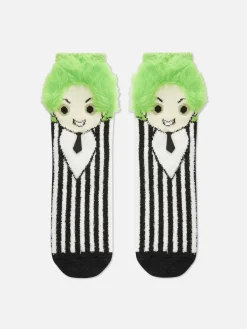 Bequeme „Beetlejuice“ Socken Damen Beetlejuice|Halloween Alle