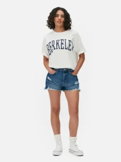 Sale „Berkeley“ T-Shirt Im Oversized-Look Damen Tops Und T-Shirts