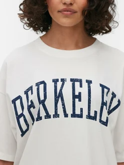 Sale „Berkeley“ T-Shirt Im Oversized-Look Damen Tops Und T-Shirts