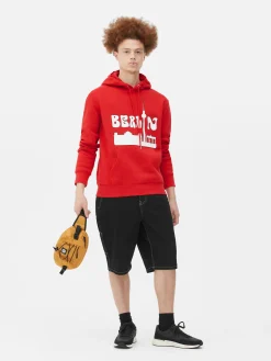 Online Berlin Langarm-Kapuzenpullover Herren Hoodies Und Sweatshirts