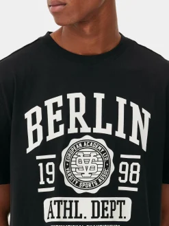 Hot „Berlin“ T-Shirt Im College-Stil Herren Tops Und T-Shirts