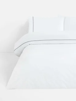 Sale Bettwäsche Mit Kontrastpaspelierung Für Doppelbetten Bettwäsche Und Sets