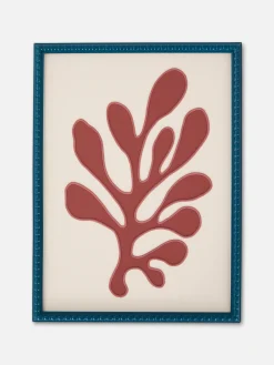 Blumen-Wandbild Im Retro-Stil Bilderrahmen Und Wandschmuck