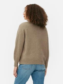 Sale Boyfriend-Strickcardigan Mit V-Ausschnitt Damen Pullover Und Cardigans