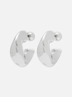 Best Breite „Rita Ora“ Creolen Damen Schmuck