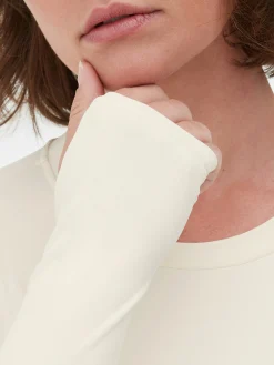 New Butterweiches, Langärmeliges „Rita Ora“ Sport-Top Damen Fitnesskleidung Und Activewear