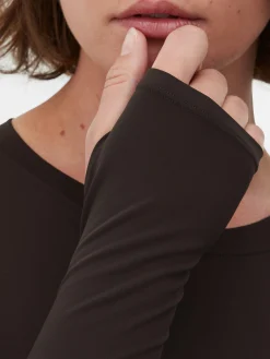 Outlet Butterweiches, Langärmeliges „Rita Ora“ Sport-Top Damen Fitnesskleidung Und Activewear