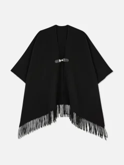 Hot Cape-Schal Mit Hakenverschluss Damen Mützen, Handschuhe Und Schals