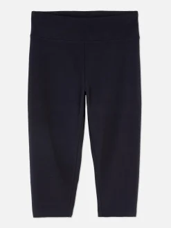 Hot Capri-Kurzleggings Mit Hohem Bund Damen Hosen Und Leggings