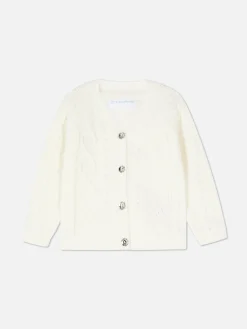 New Cardigan Mit Zopfmuster Kinder Pullover Und Cardigans