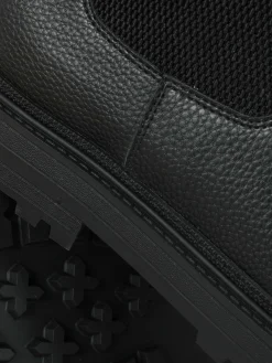 New Chelsea Boots Aus Kunstleder Herren Stiefel