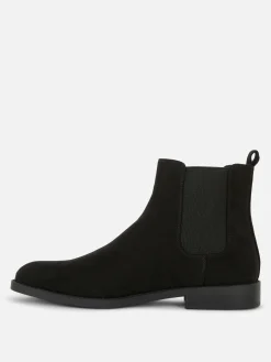 New Chelsea-Boots In Wildleder-Optik Damen Stiefel