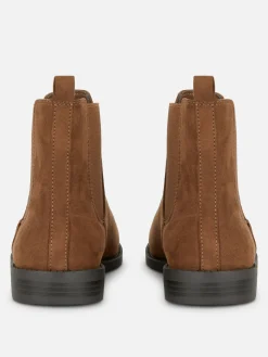 New Chelsea-Boots In Wildleder-Optik Damen Stiefel