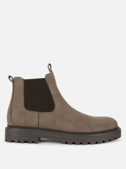 Clearance Chelsea-Boots Mit Dicker Sohle Herren Stiefel