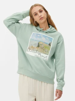 New „Claude Monet“ Hoodie Damen Hoodies Und Sweatshirts|Grafik-T-Shirts Und -Sweatshirts