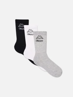 Online Crew-Socken Mit „Kappa X “ Logo, 3er-Pack Herren Socken|Sportbekleidung