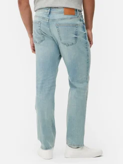 Outlet Denim-Jeans Mit Geradem Bein Herren Jeans