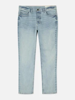 Outlet Denim-Jeans Mit Geradem Bein Herren Jeans