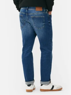 Outlet Denim-Jeans Mit Geradem Bein Herren Jeans
