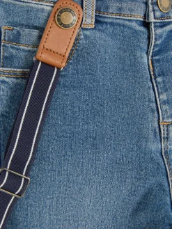 Best Denim-Jeans Mit Hosenträgern Hosen Und Leggings