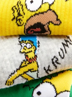 Online „Die Simpsons“ Crew-Socken, 3er-Pack Herren Socken