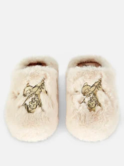 Sale „Disney Bambi“ Hausschuhe Aus Kunstfell Damen Hausschuhe