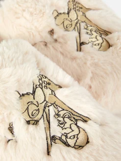 Sale „Disney Bambi“ Hausschuhe Aus Kunstfell Damen Hausschuhe