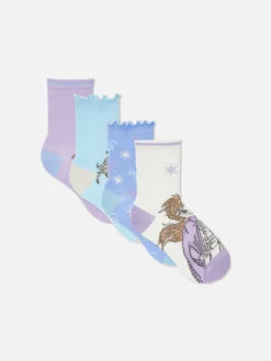 Best „Disney Die Eiskönigin“ Söckchen, 4er-Pack Kinder Socken Und Strumpfhosen