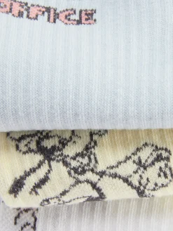 Hot „Disney Donald Duck And Goofy“ Crew-Socken, 3er-Pack Damen Socken