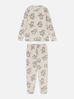 Outlet „Disney“ Langärmeliger Schlafanzug Aus Fleece Damen Schlafanzüge