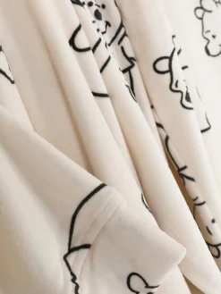 Outlet „Disney“ Langärmeliger Schlafanzug Aus Fleece Damen Schlafanzüge