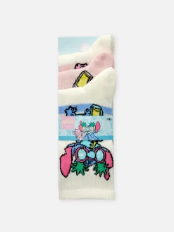 Online „Disney Lilo & Stitch“ Crew-Socken, 3er-Pack Damen Socken