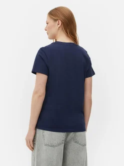 „Disney Lilo & Stitch“ T-Shirt Im Manga-Stil Damen Tops Und T-Shirts